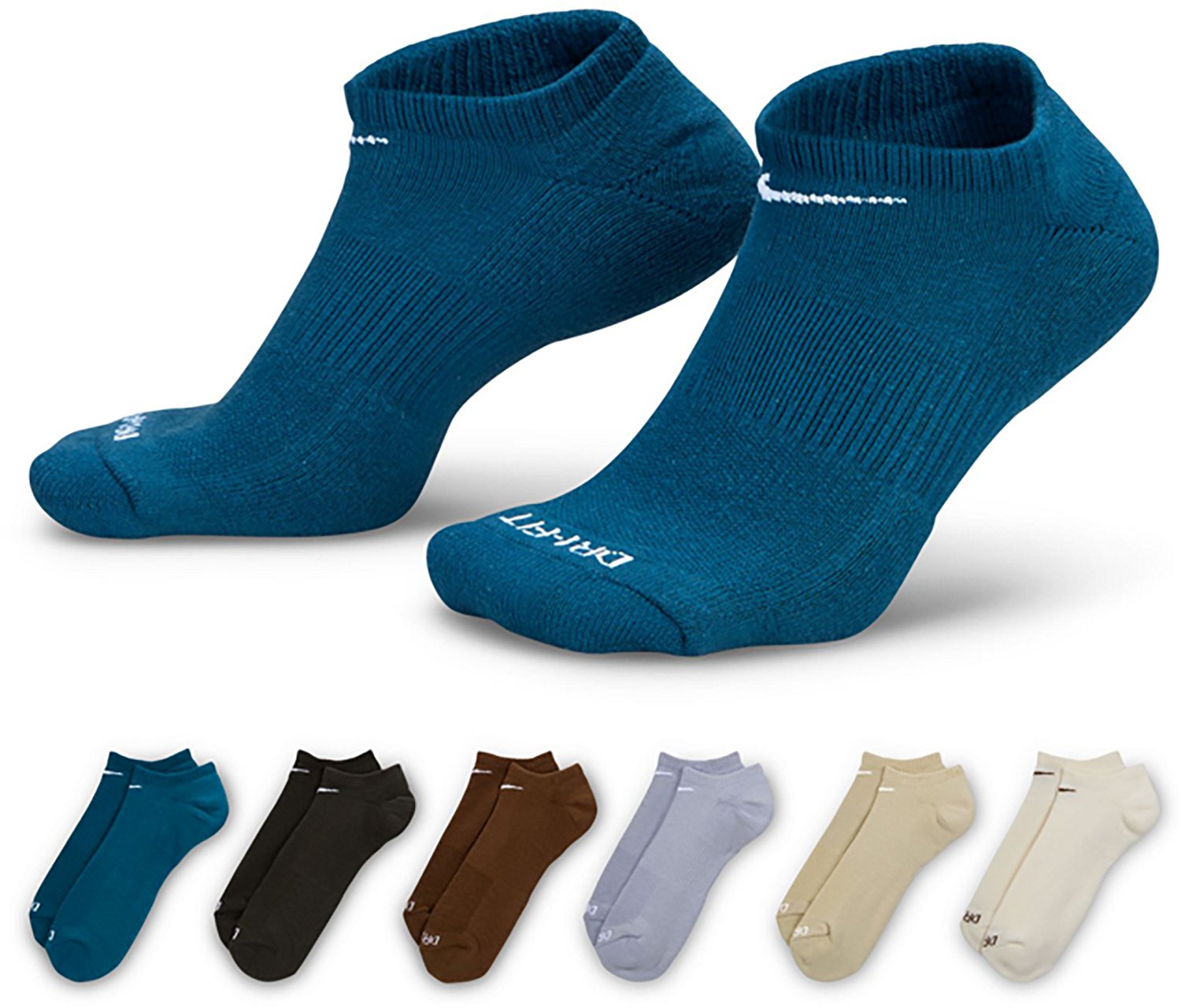 Nike Men's Everyday Plus Cushion Training No Show Socks 6 Pack - view number 3