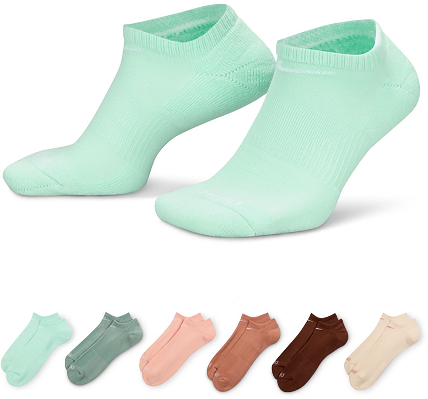 Nike Men's Everyday Plus Cushion Training No Show Socks 6 Pack - view number 3