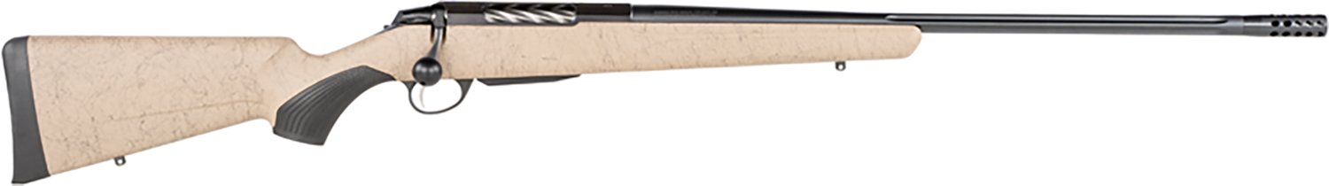Tikka T3x Lite .270 Win Bolt-Action 22.40" Tan/Black Threaded Rifle - view number 1