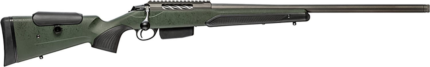 Tikka T3x Super Varmint .243 Win Bolt-Action 23.70" Tungsten/Green Threaded Rifle