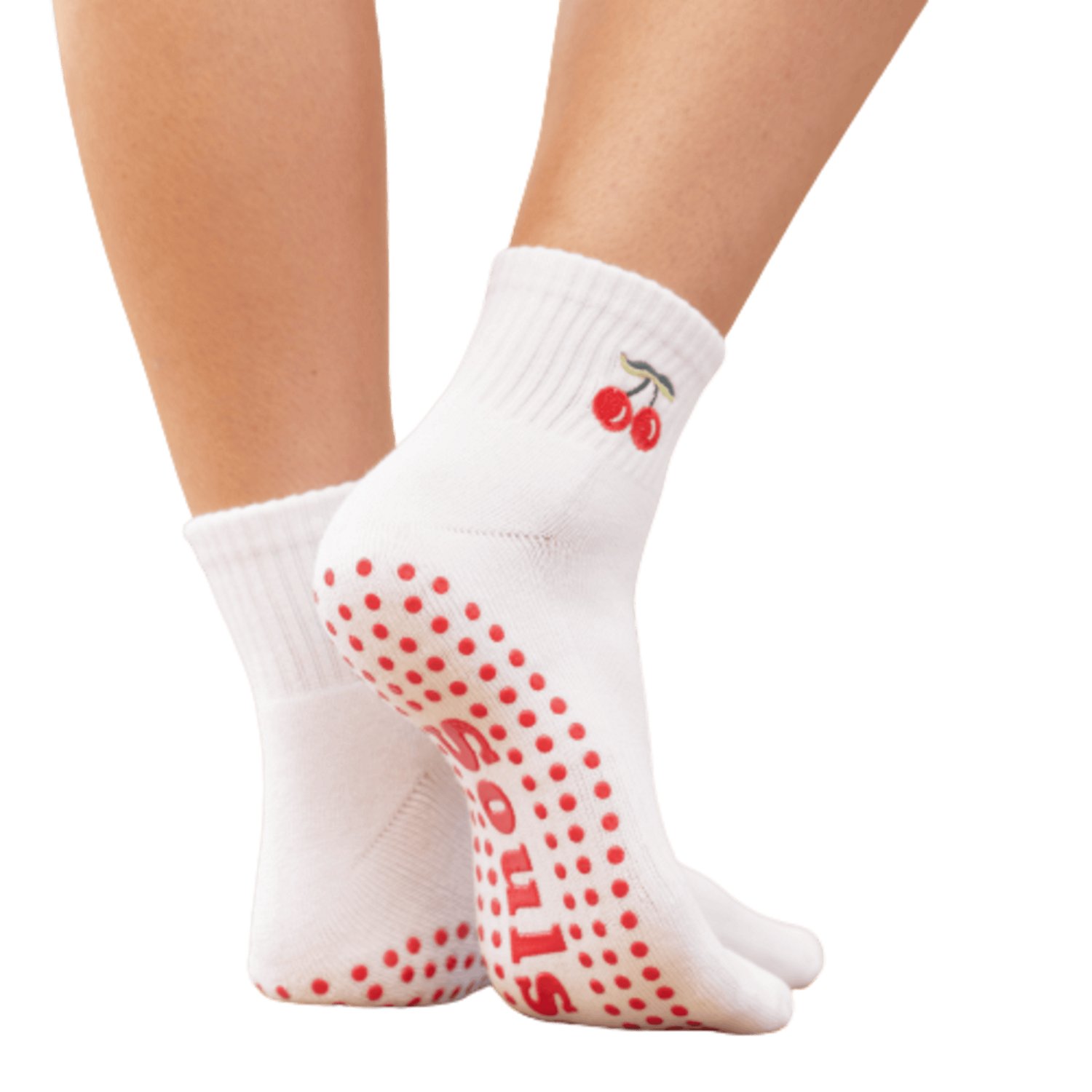 Souls. Women's Very Cherry Grip Ankle Socks - view number 2