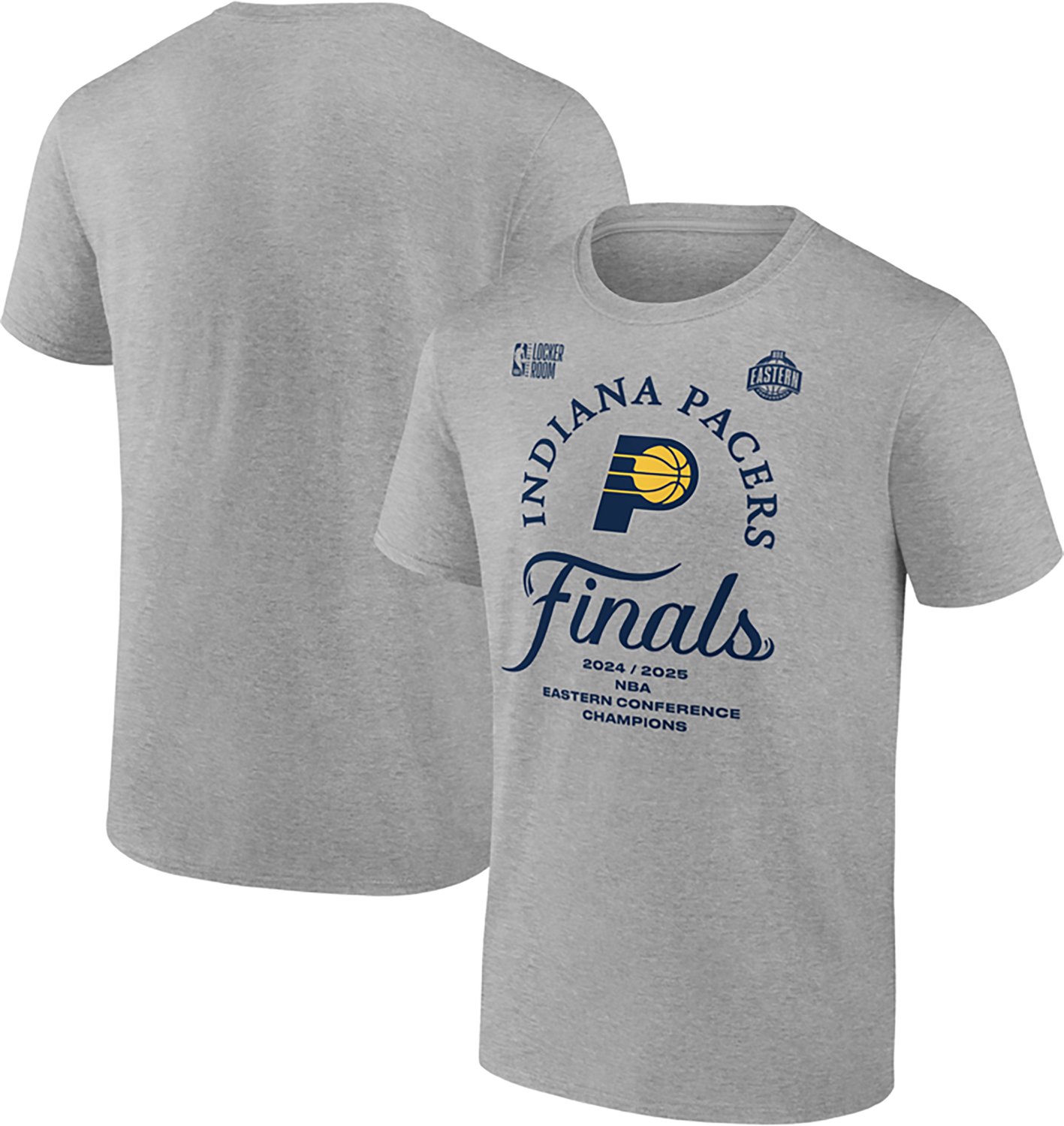 Fanatics Men's Pacers 25 Conference Champs Locker Room T-shirt - view number 3
