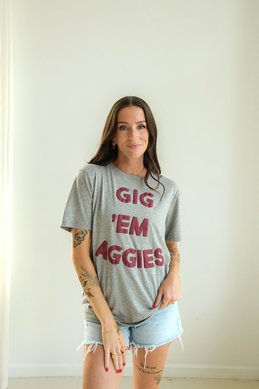 Gameday Social Women's Texas A&M University Perkins Puff Print Graphic T-shirt