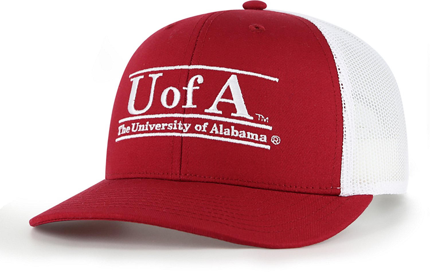 The Game Adults' Alabama Crimson Tide Bar Everyday Trucker Cap - view number 2