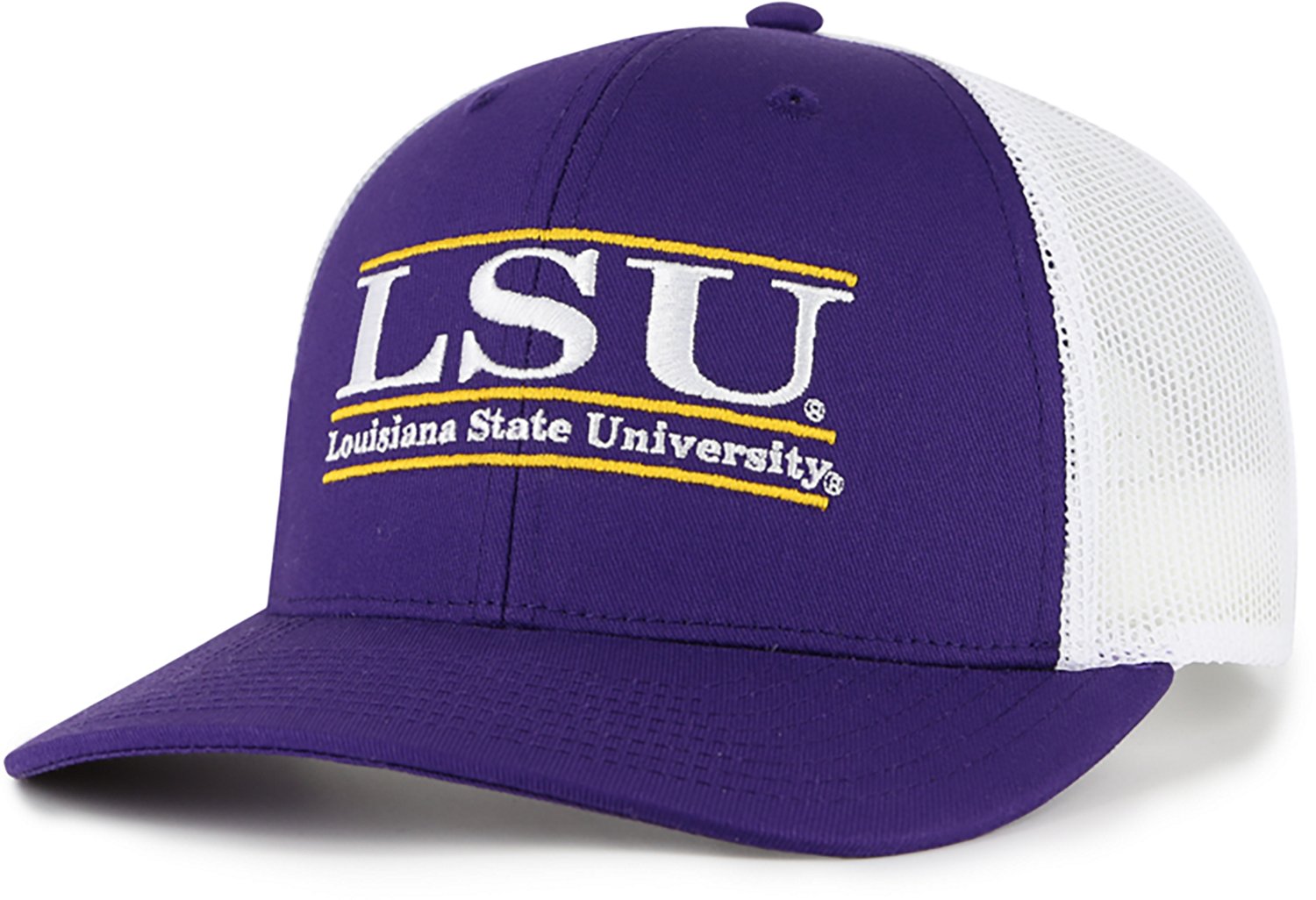 The Game Adults' LSU Tigers Bar Everyday Trucker Cap - view number 2