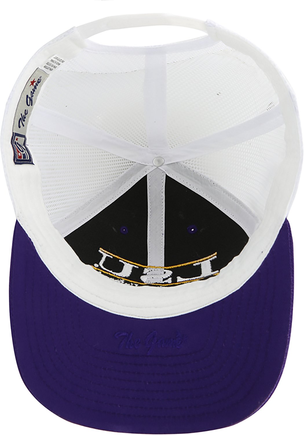 The Game Adults' LSU Tigers Bar Everyday Trucker Cap - view number 5