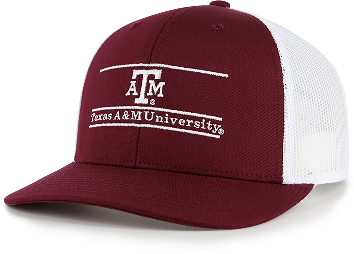 The Game Adults' Texas A&M Aggies Bar Everyday Trucker Cap - view number 2