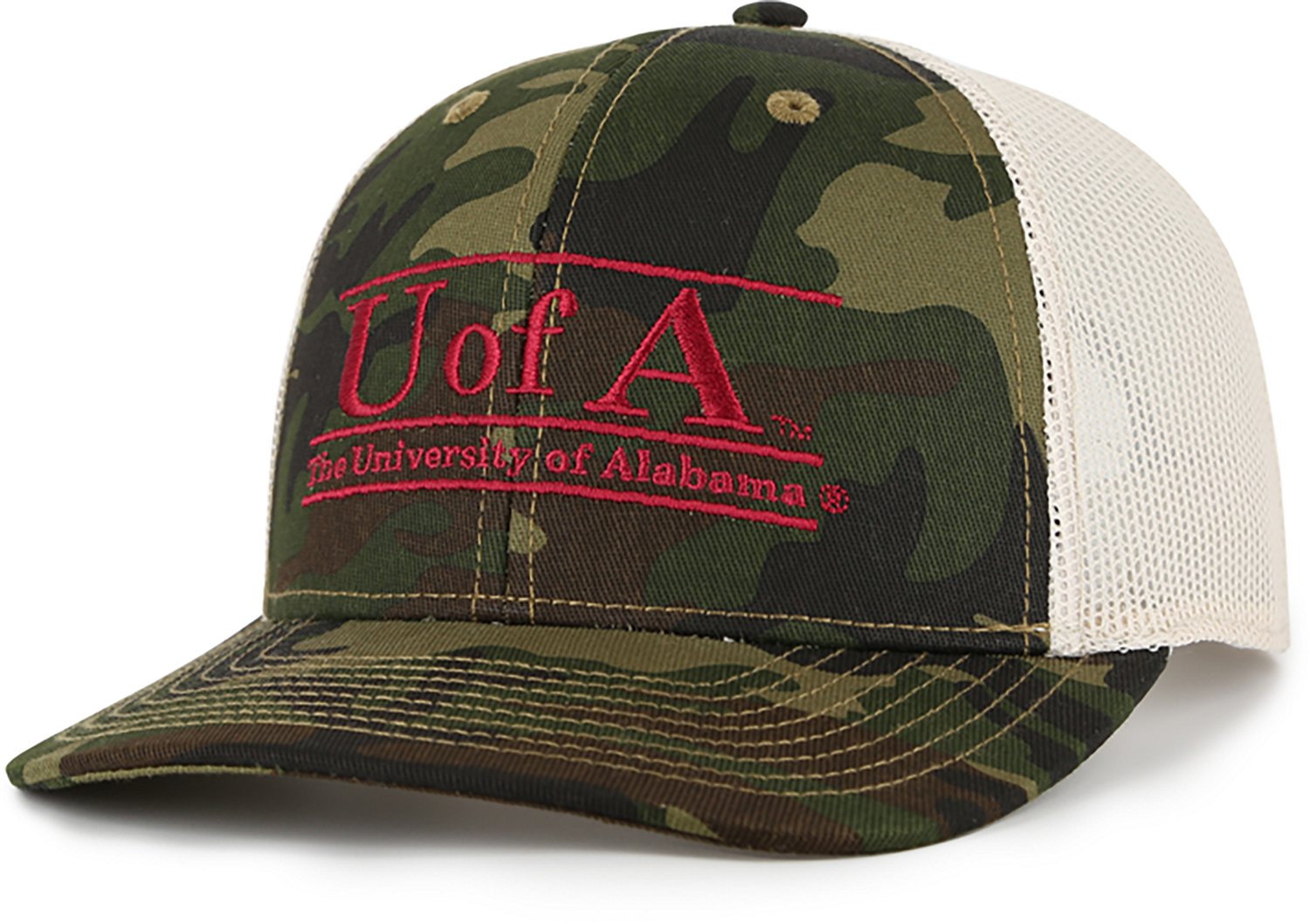 The Game Adults' Alabama Crimson Tide Bar Everyday Trucker Cap - view number 2