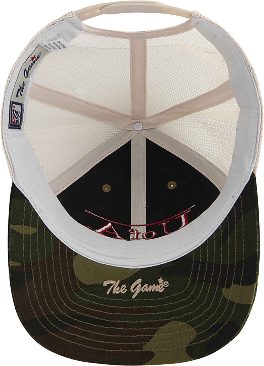 The Game Adults' Alabama Crimson Tide Bar Everyday Trucker Cap - view number 5