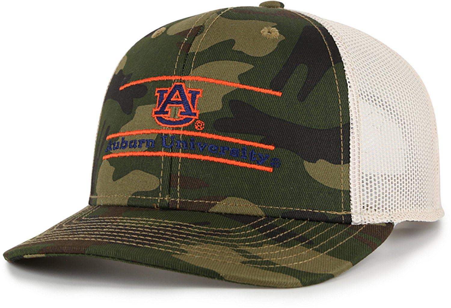 The Game Adults' Auburn Tigers Bar Everyday Trucker Cap  - view number 2