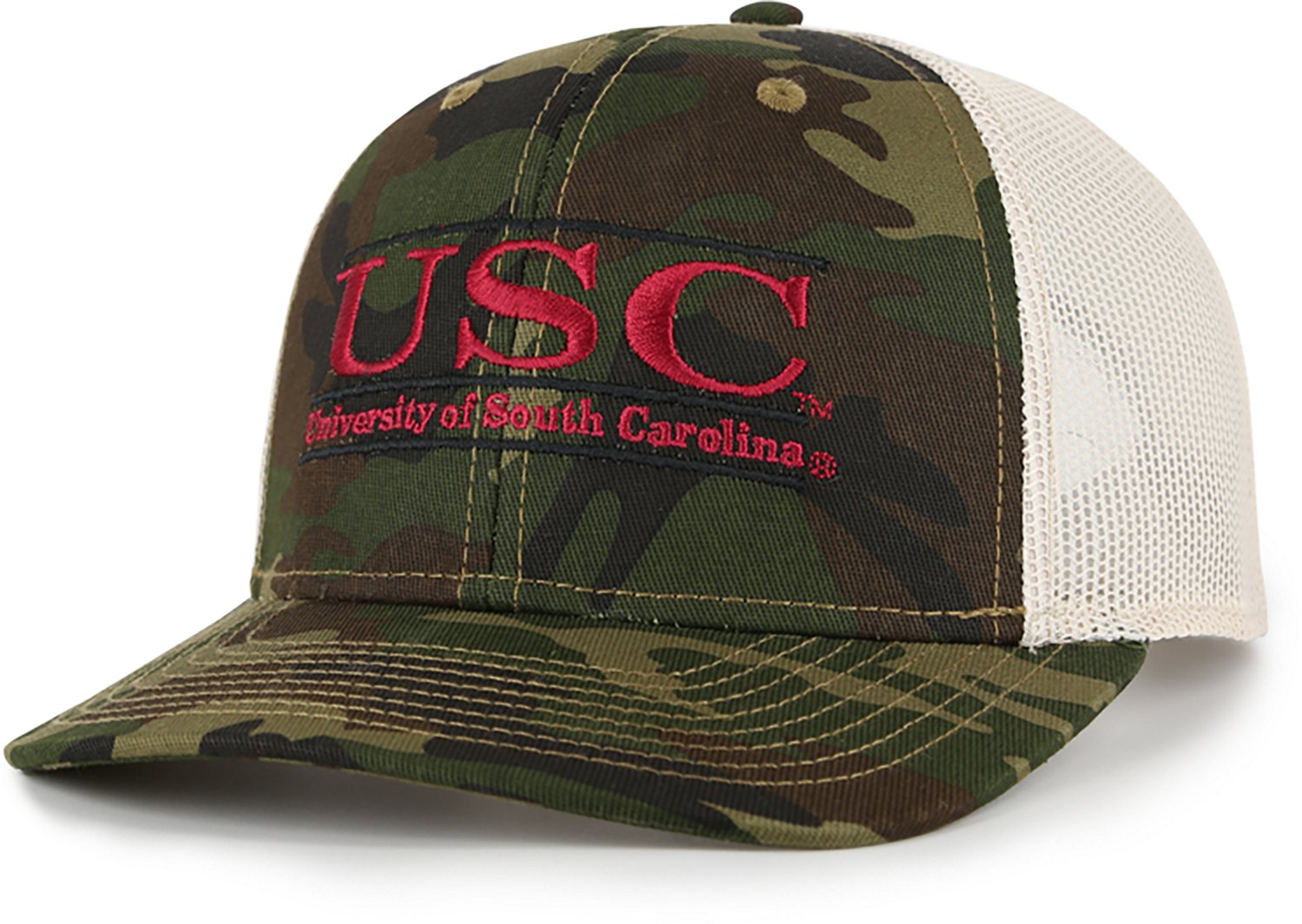 The Game Adults' South Carolina Gamecocks Bar Everyday Trucker Cap - view number 2