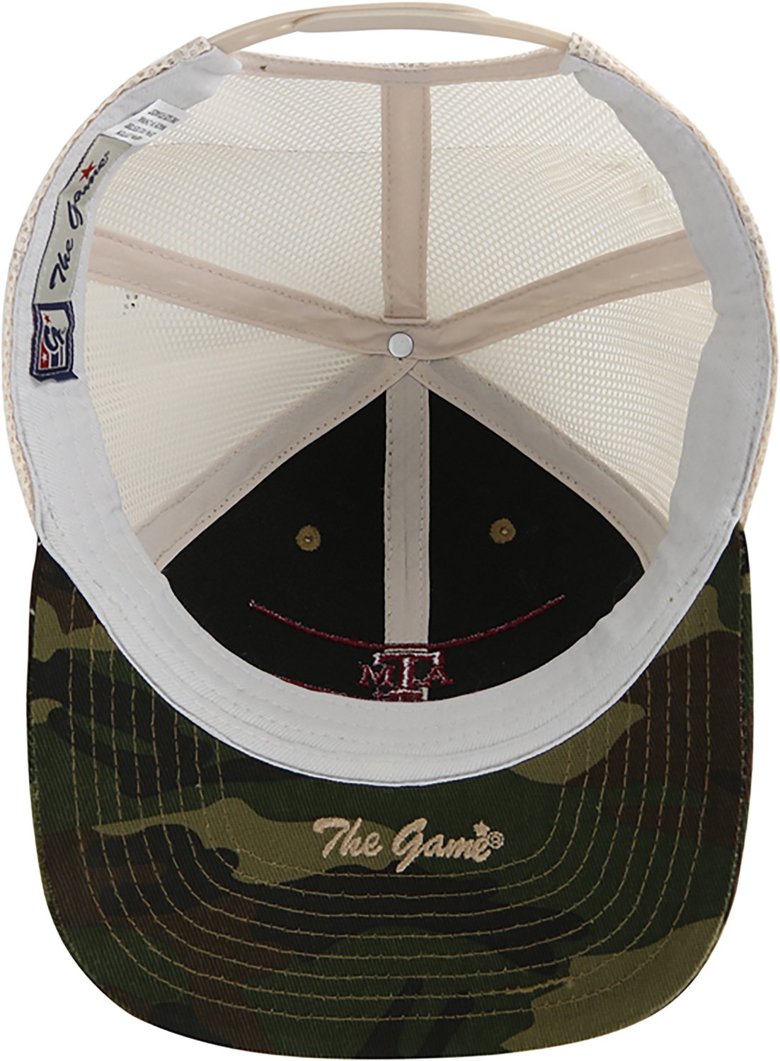 The Game Adults' Texas A&M Aggies Bar Everyday Trucker Cap - view number 4
