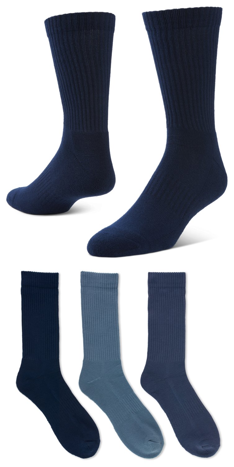 BCG Solids Everyday Crew Socks 3-Pack                                                                                            - view number 2