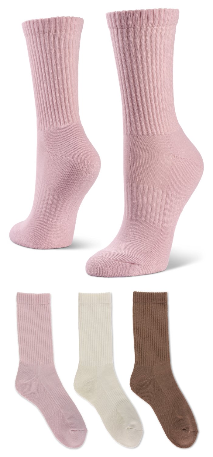 BCG Women's Solids Crew Socks 3-pack - view number 2
