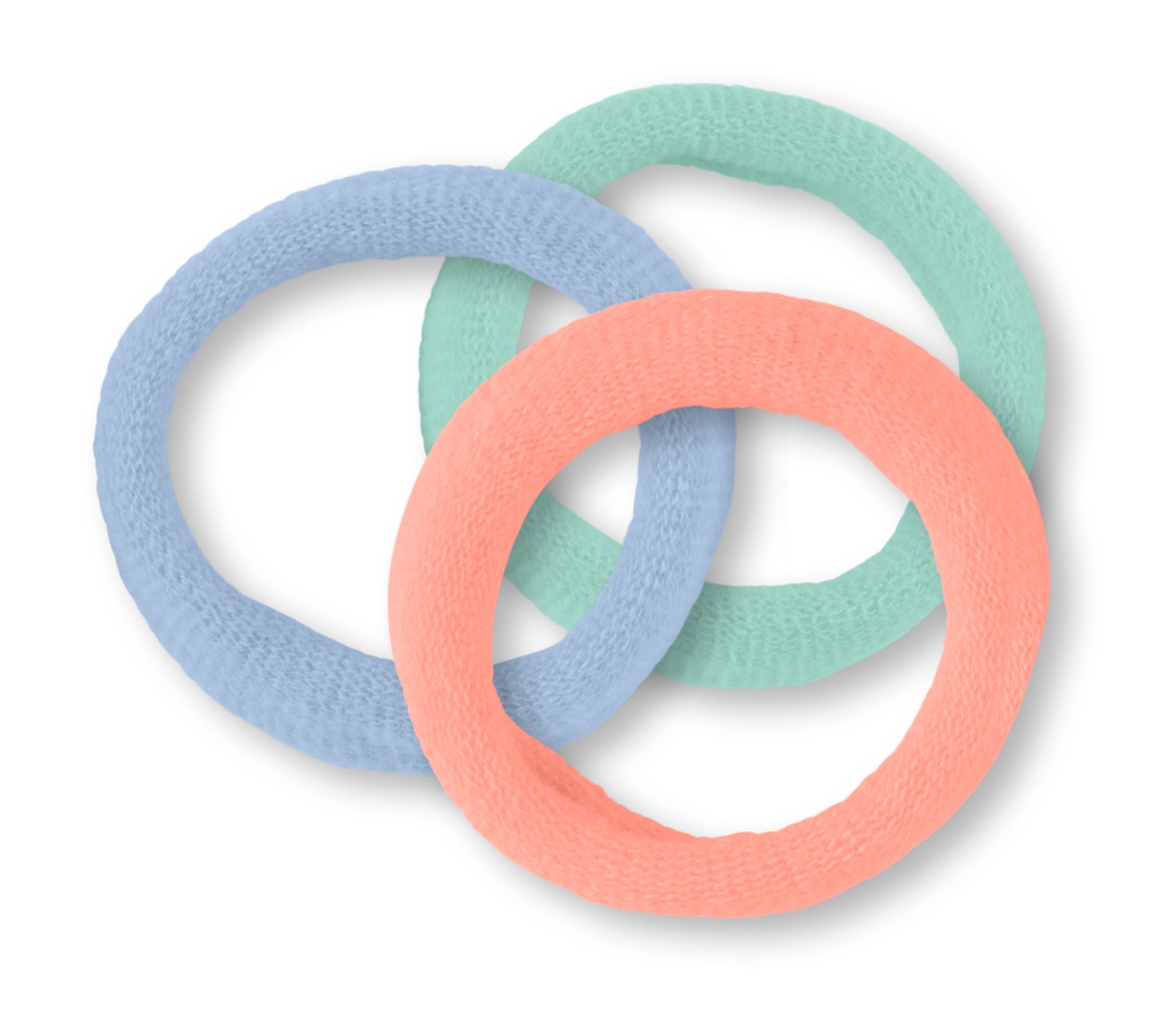 BCG Girls' Paws Hair Tie Ankle Socks 6-pack - view number 3