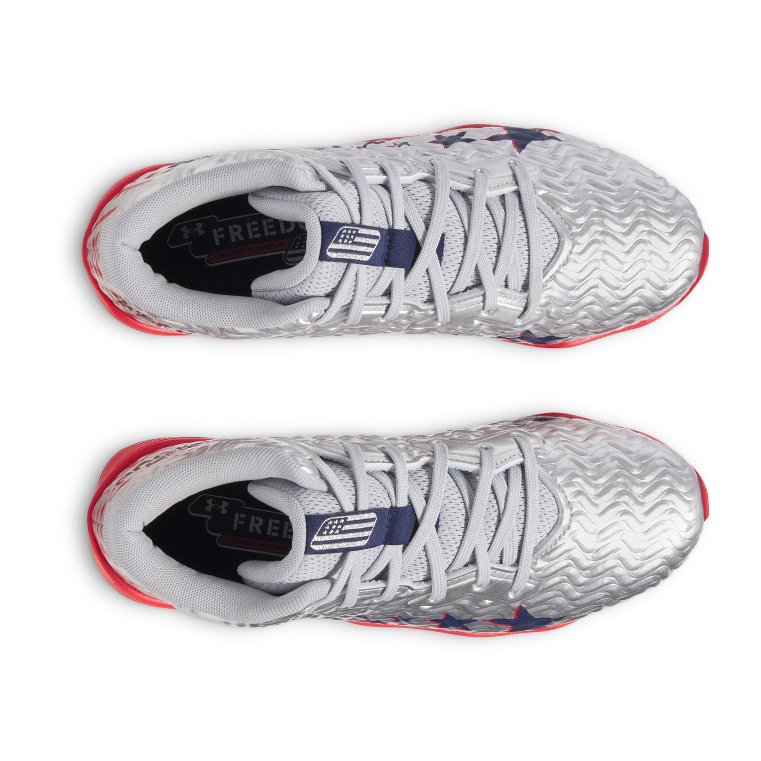 Under Armour Boys' Spotlight Hammer Jr. USA Football Cleats - view number 4