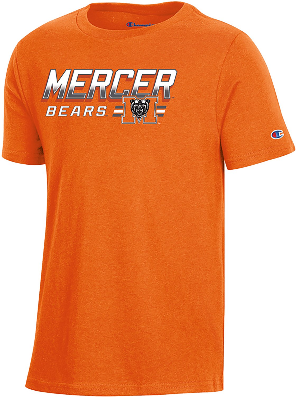Champion Boys' Mercer University Movement Short Sleeve T-shirt                                                                   - view number 1