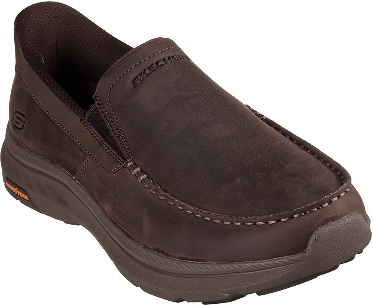SKECHERS Men's Slip-ins Relaxed Fit Pollard Osgood Slip-On Shoes                                                                 - view number 3