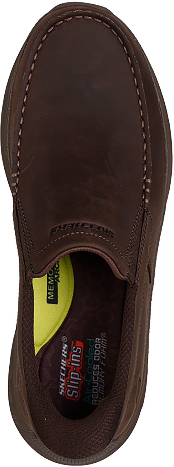 SKECHERS Men's Slip-ins Relaxed Fit Pollard Osgood Slip-On Shoes                                                                 - view number 4