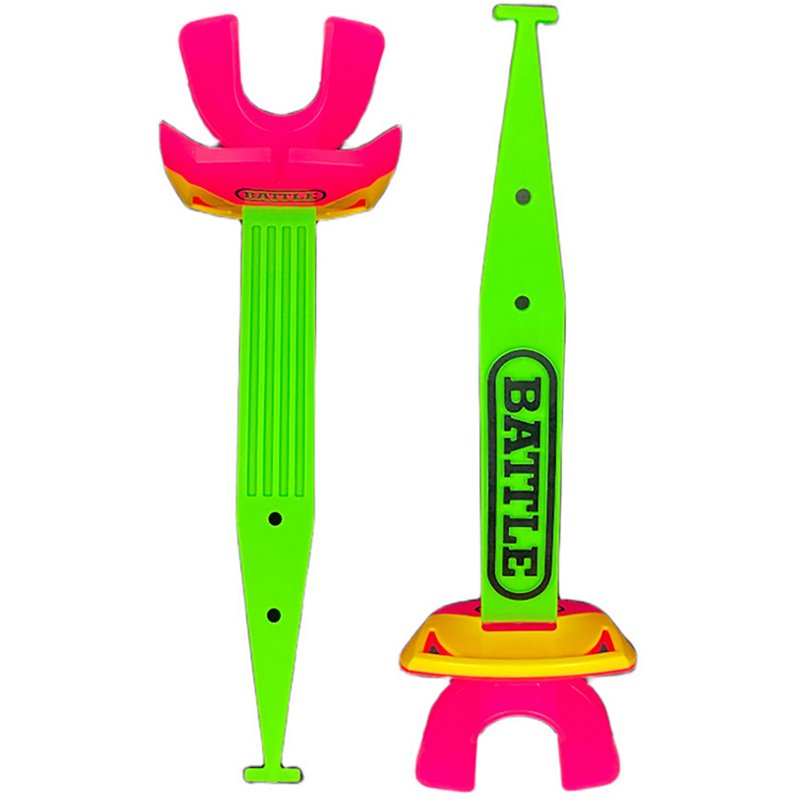 Battle Adults' Speed Pro Thick Strap Mouthguard Green/Pink - Football Equipment at Academy Sports