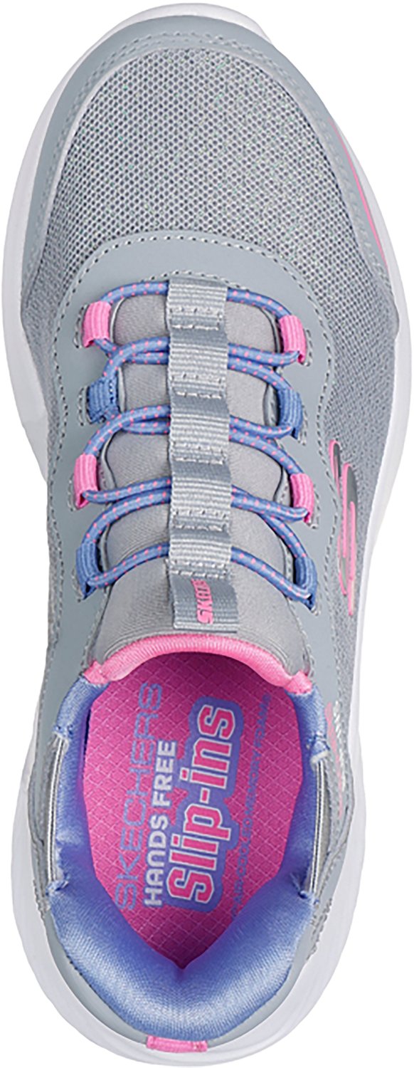 SKECHERS Girls' (4-6) Slip-Ins Bounder Simple Cute Shoes - view number 4