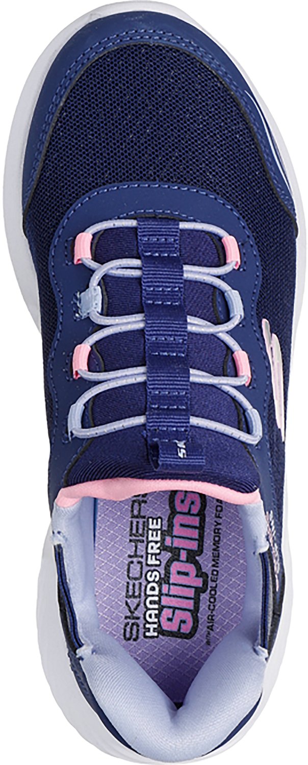 SKECHERS Girls' (4-6) Slip-Ins Bounder Simple Cute Shoes - view number 4