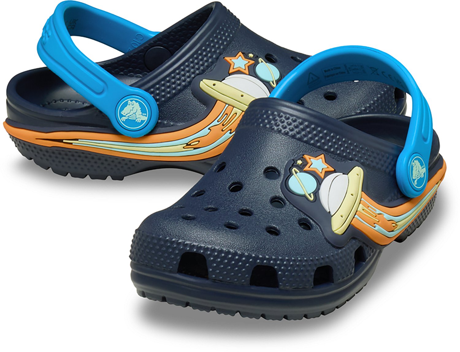 Crocs Kids' Classic UFO Lights Clog TD - view number 3