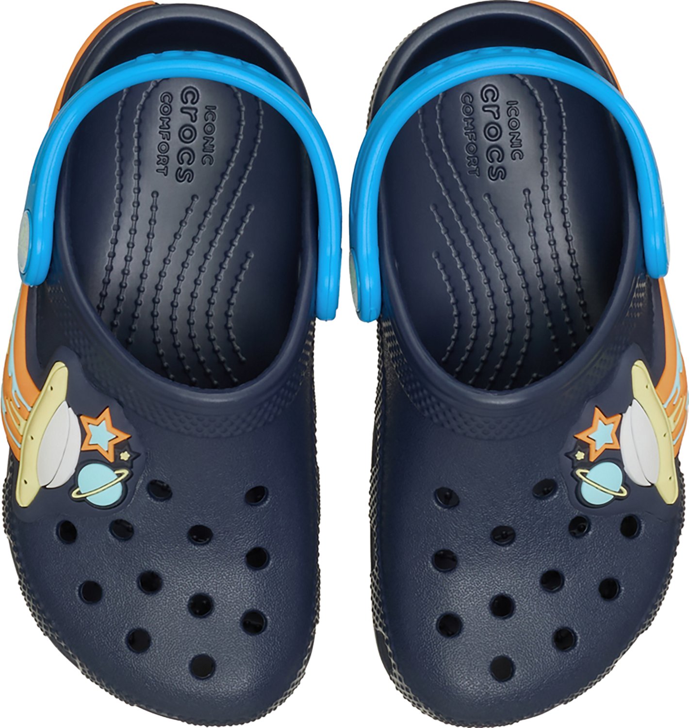 Crocs Kids' Classic UFO Lights Clog TD - view number 4