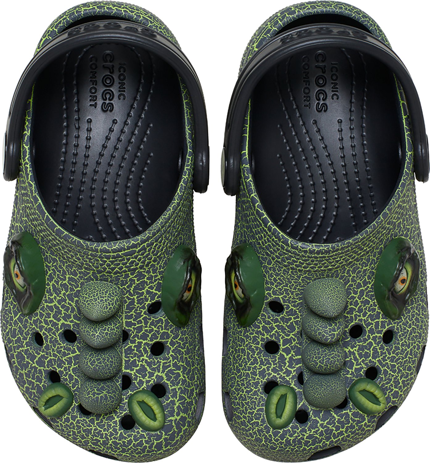 Crocs Toddlers' Classic IAM Scary Dino Clog - view number 3