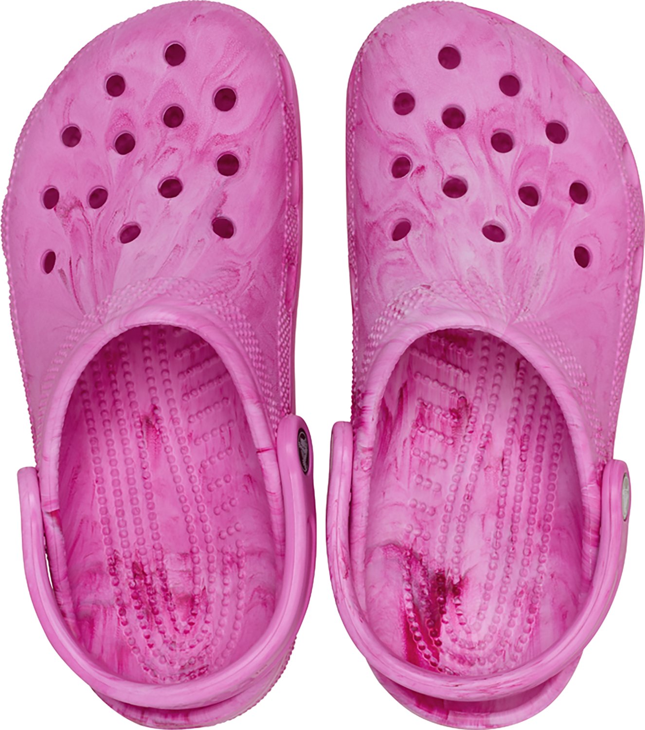 Crocs Kids' Classic Watercolor Marble Clog - view number 4