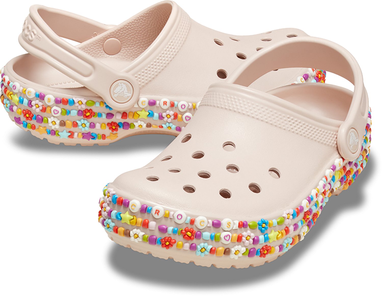 Crocs Toddlers' Classic Beaded Band Clog - view number 3
