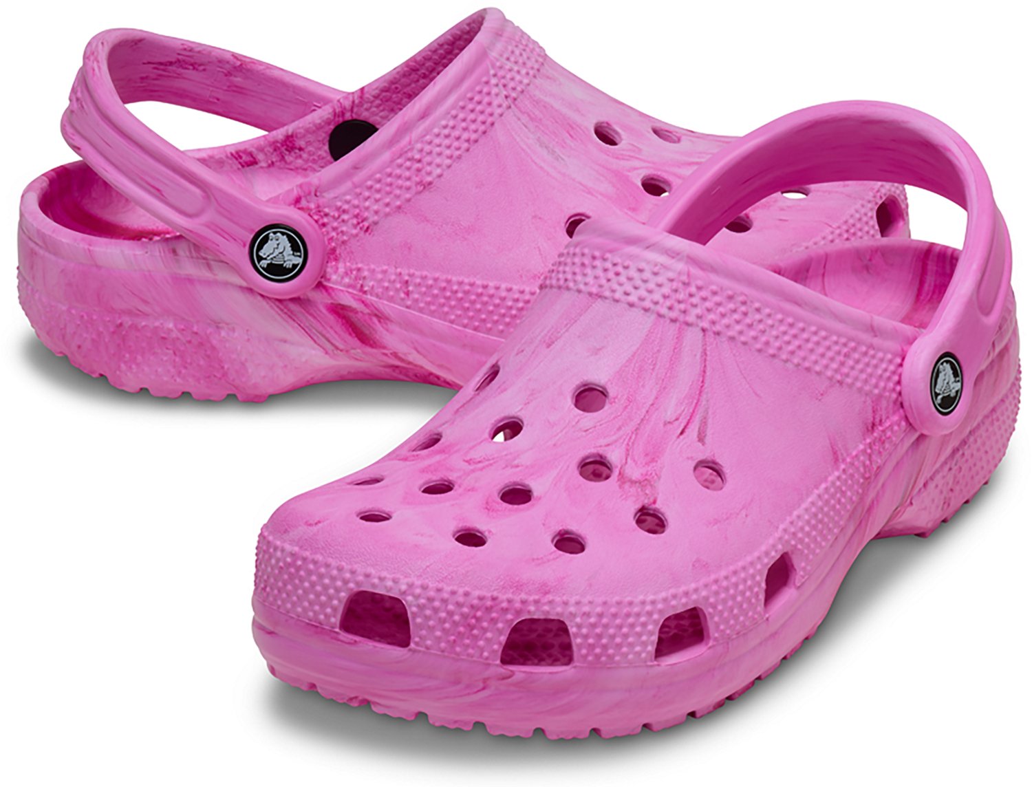 Crocs Adults' Classic Watercolor Marble Clog - view number 3