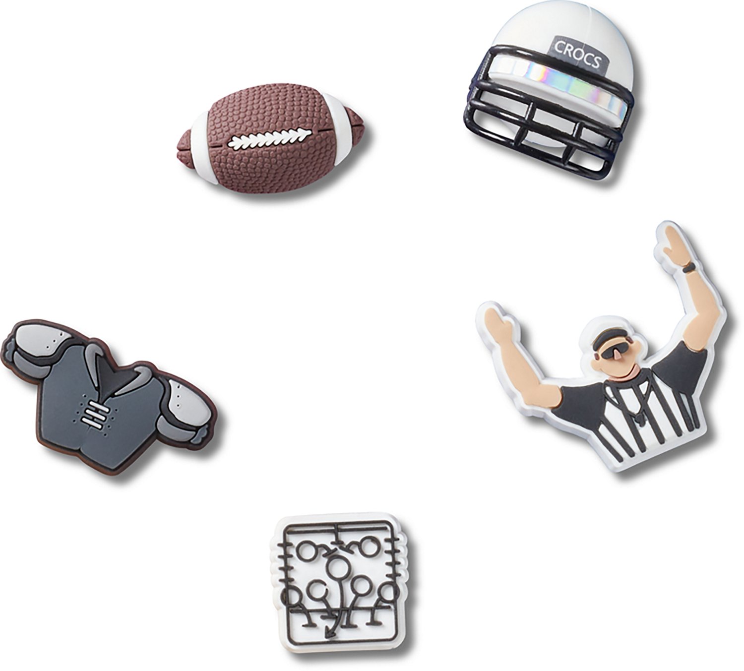 Crocs Jibbitz™ Football Team 5 Pack - view number 3