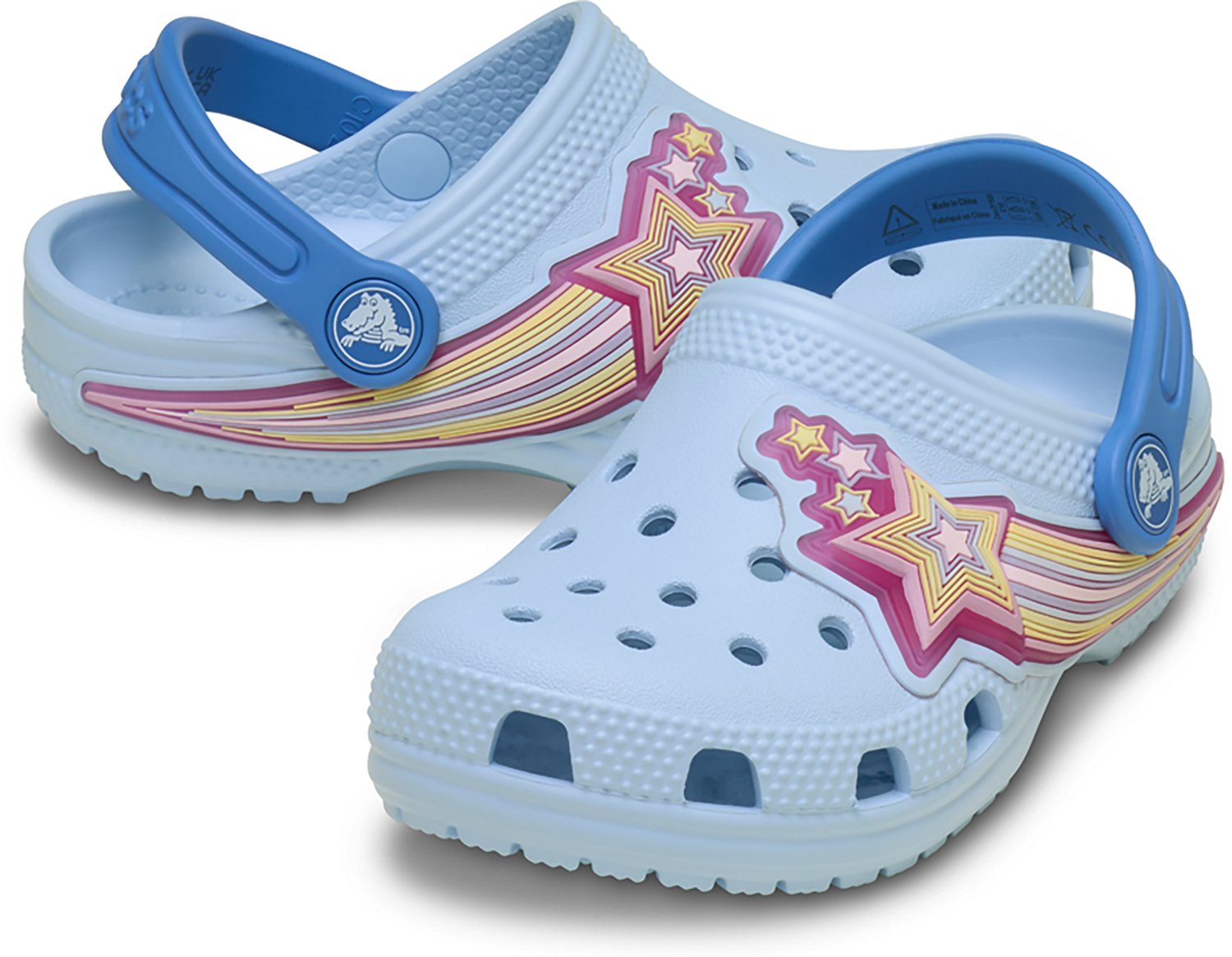 Crocs Toddlers' Classic Star Light Clog - view number 3