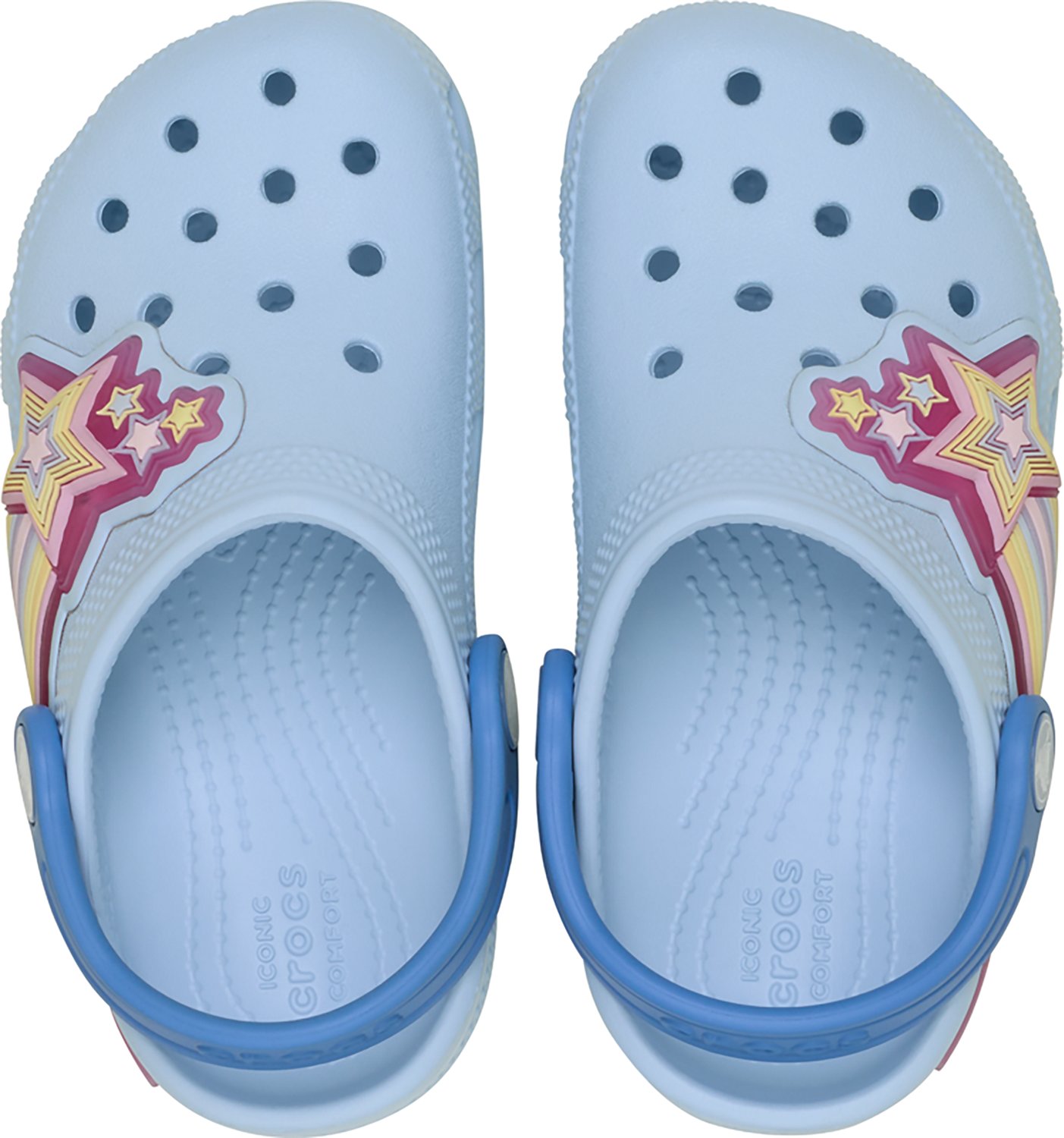 Crocs Toddlers' Classic Star Light Clog - view number 4