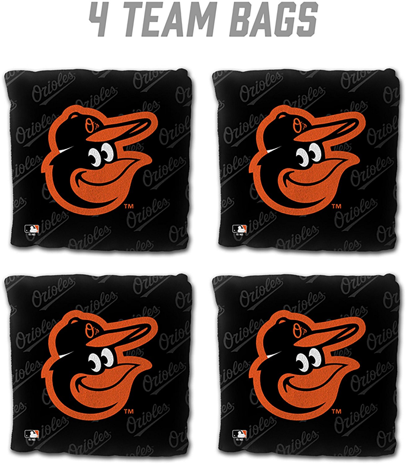 YouTheFan Baltimore Orioles Licensed Cornhole Bags 4-Pack - view number 2