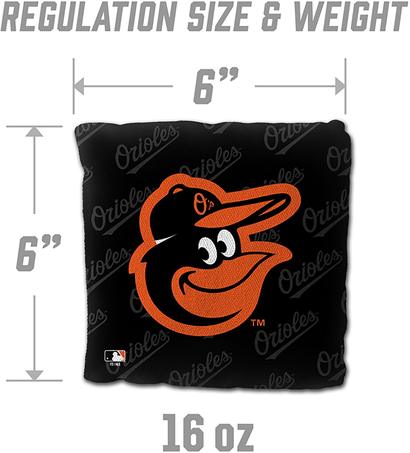 YouTheFan Baltimore Orioles Licensed Cornhole Bags 4-Pack - view number 3