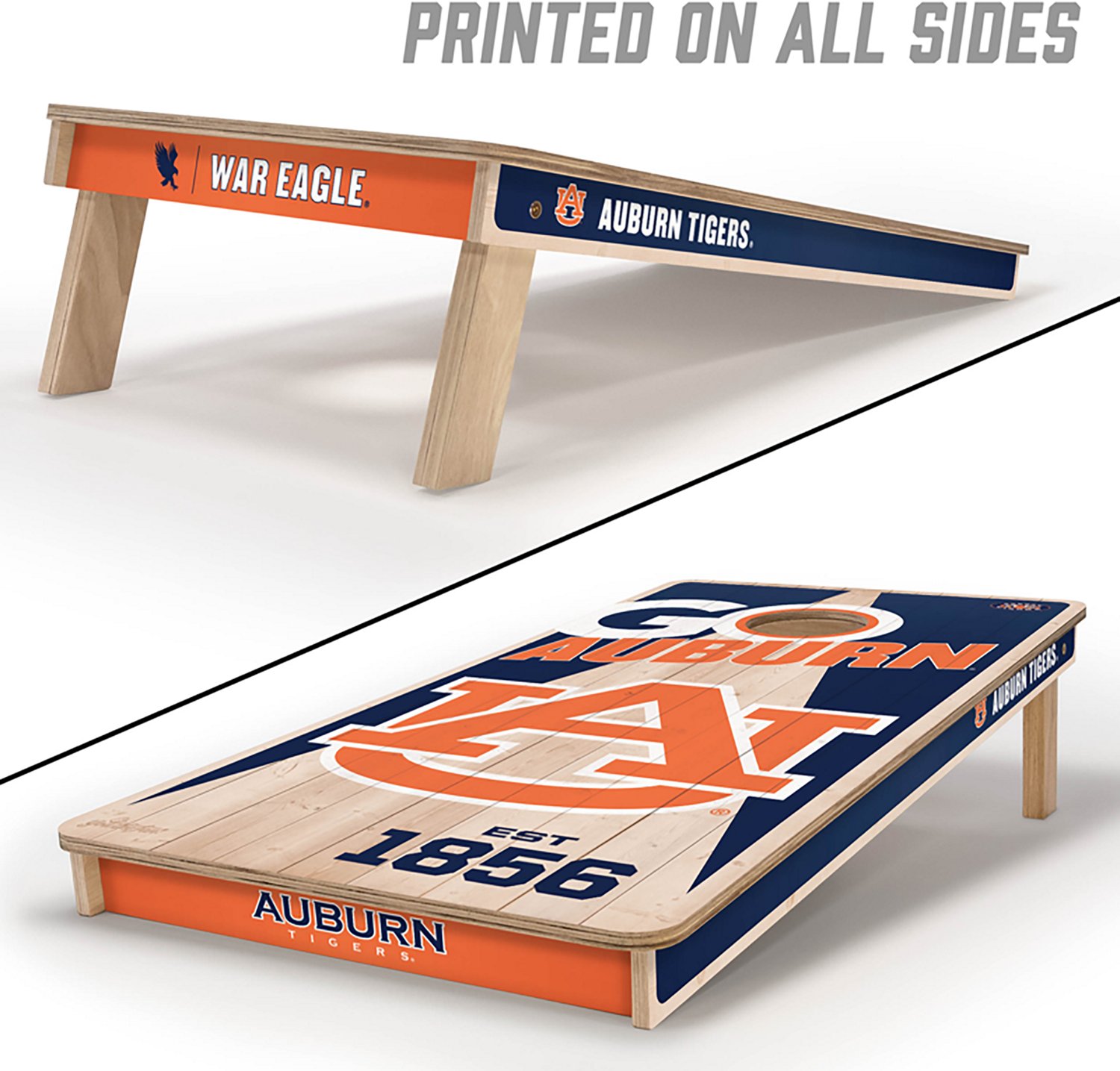 YouTheFan Auburn Solid Wood 2 ft x 4 ft Cornhole Set - view number 2
