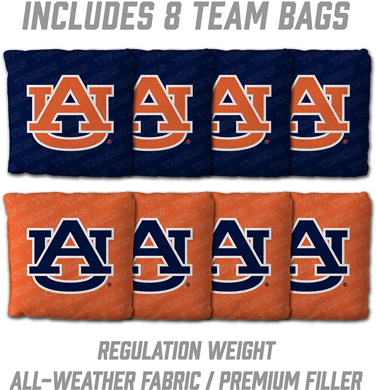 YouTheFan Auburn Solid Wood 2 ft x 4 ft Cornhole Set - view number 4