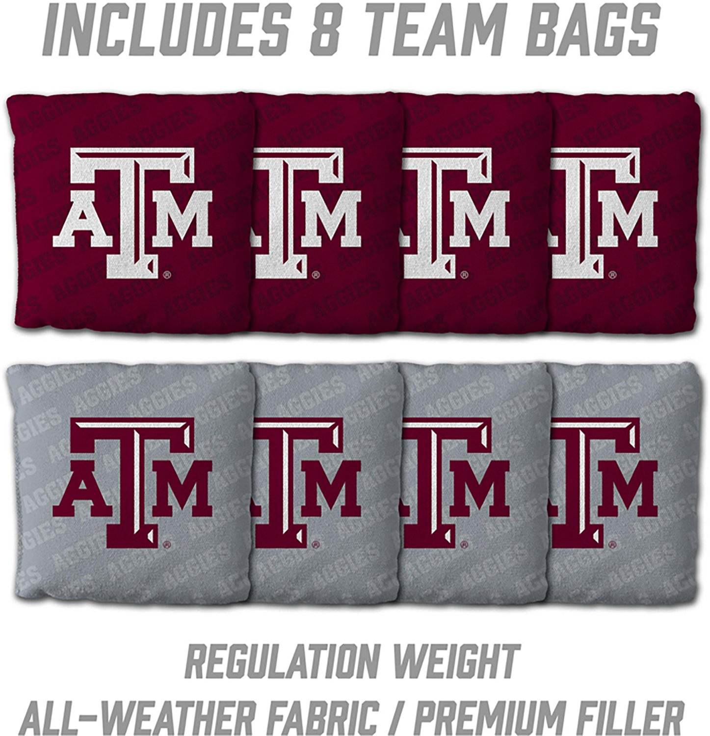 YouTheFan Texas A&M Solid Wood 2 ft x 3 ft Cornhole Set - view number 4