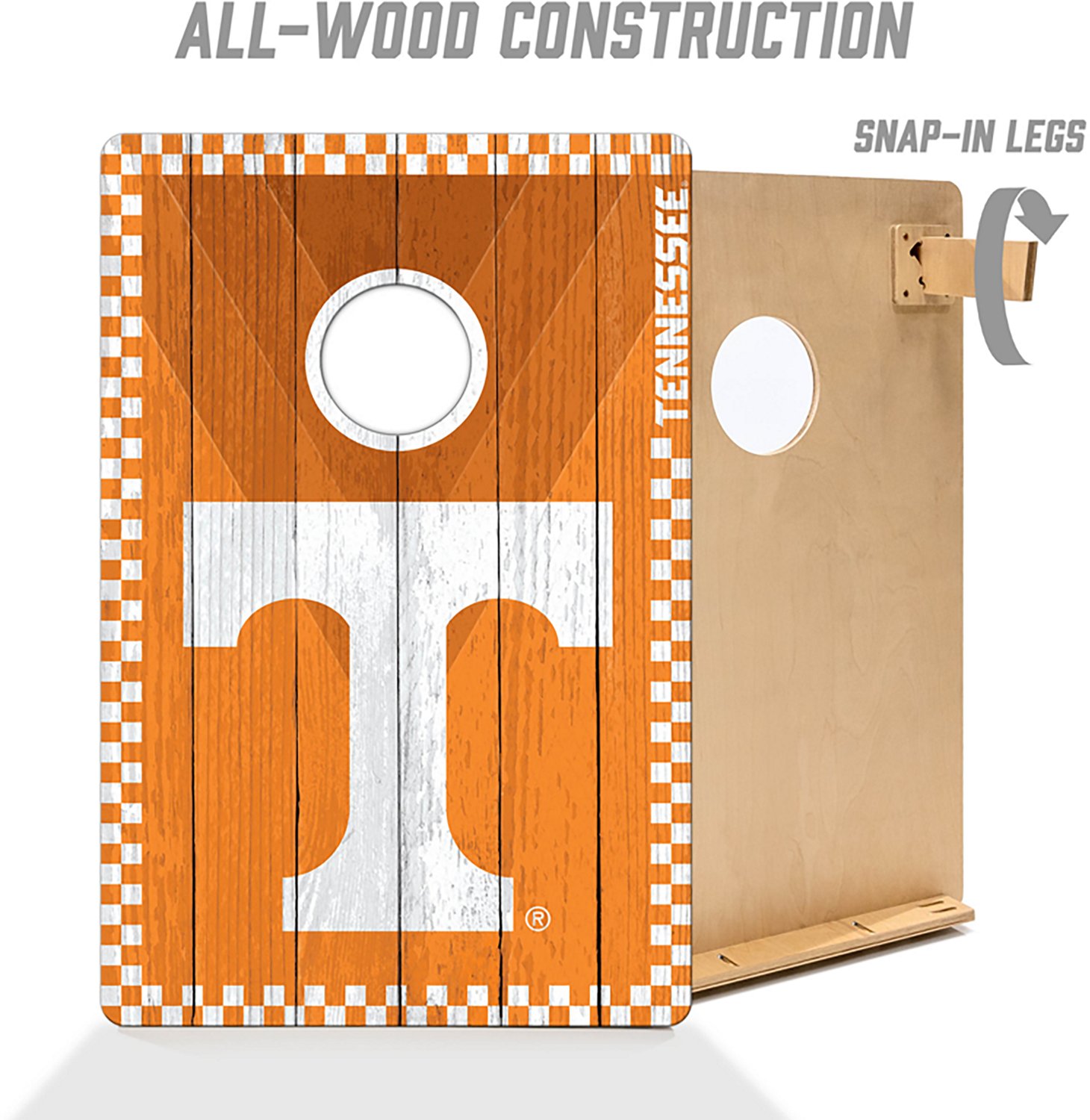 YouTheFan Tennessee Solid Wood 2 ft x 3 ft Cornhole Set - view number 3