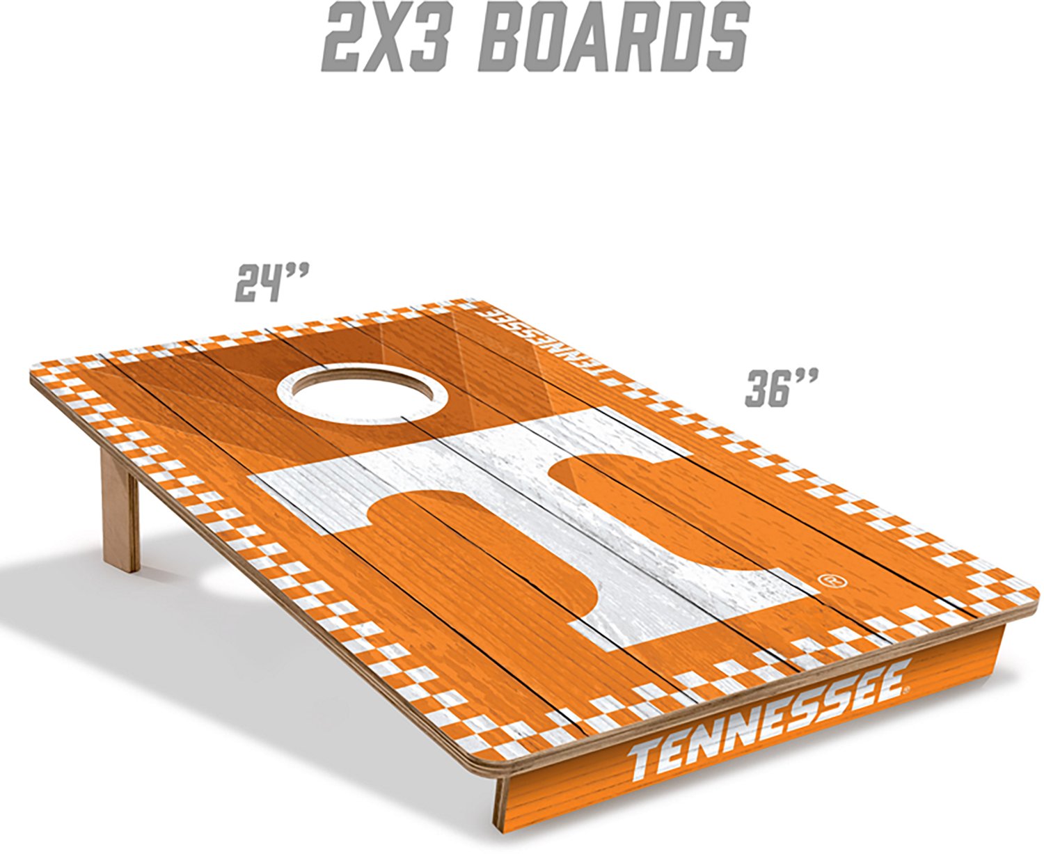 YouTheFan Tennessee Solid Wood 2 ft x 3 ft Cornhole Set - view number 5