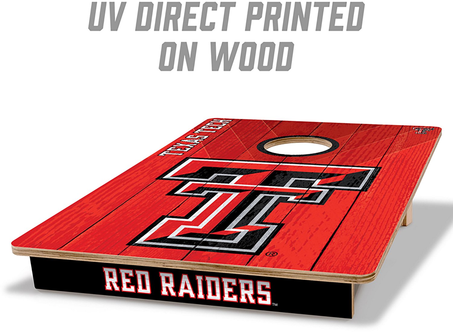 YouTheFan Texas Tech Solid Wood 2 ft x 3 ft Cornhole Set - view number 2