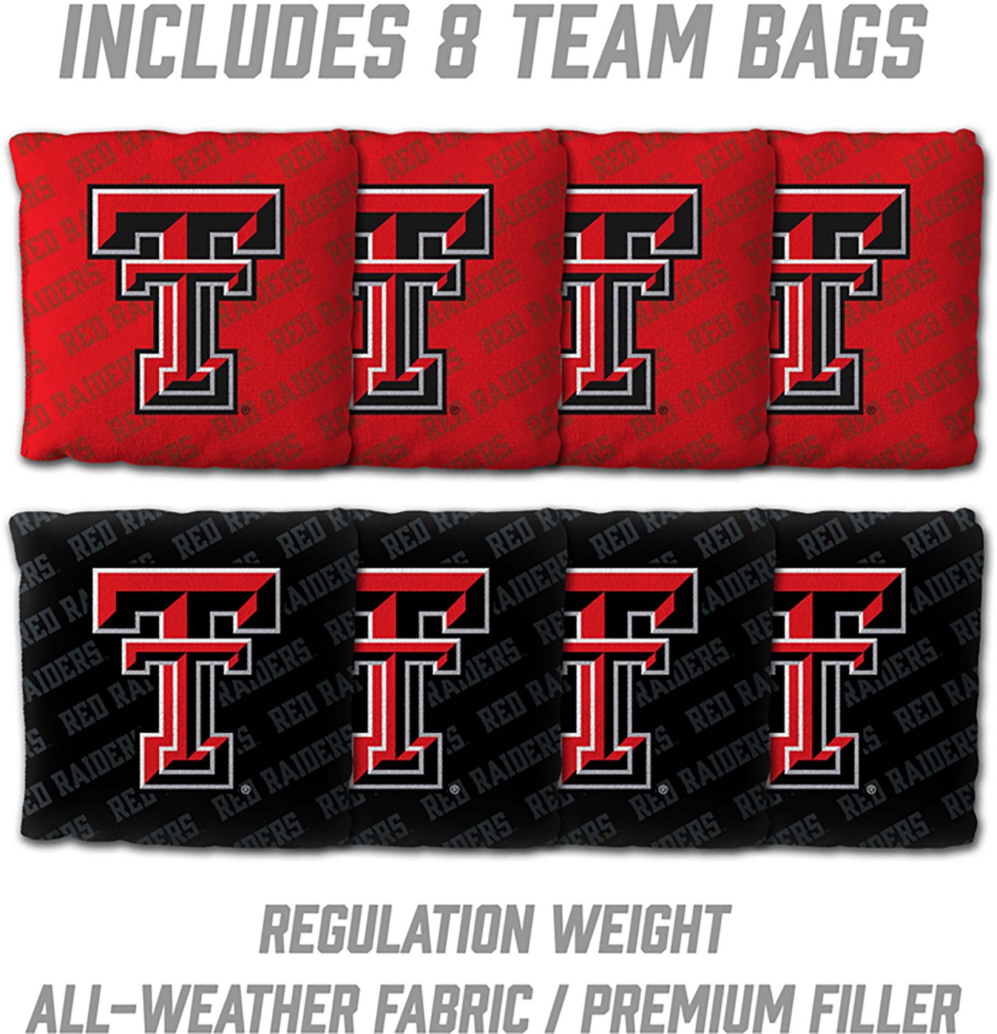 YouTheFan Texas Tech Solid Wood 2 ft x 3 ft Cornhole Set - view number 4