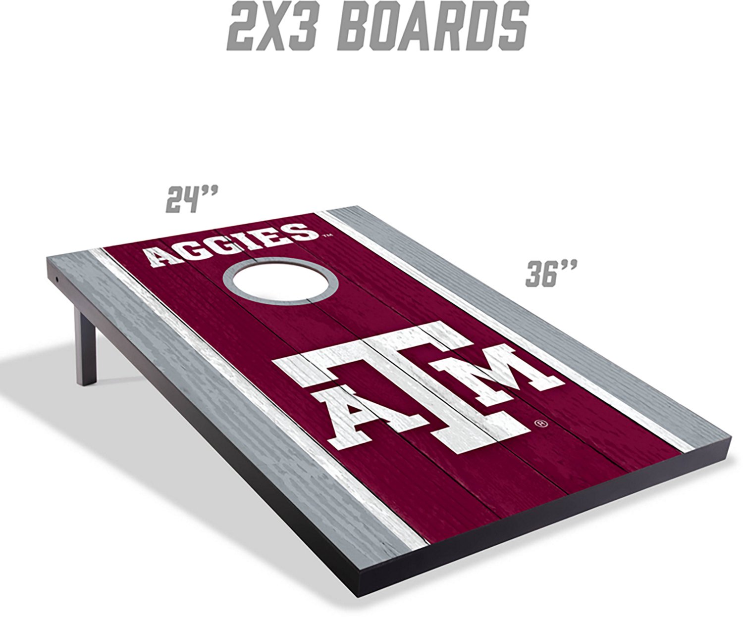 YouTheFan Texas A&M MDF 2 ft x 3 ft Cornhole Set - view number 5