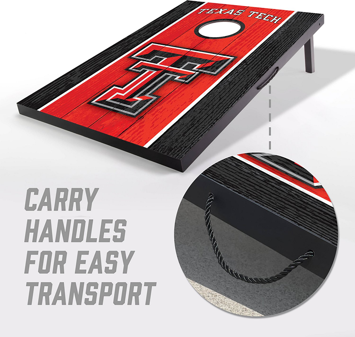 YouTheFan Texas Tech MDF 2 ft x 3 ft Cornhole Set - view number 2