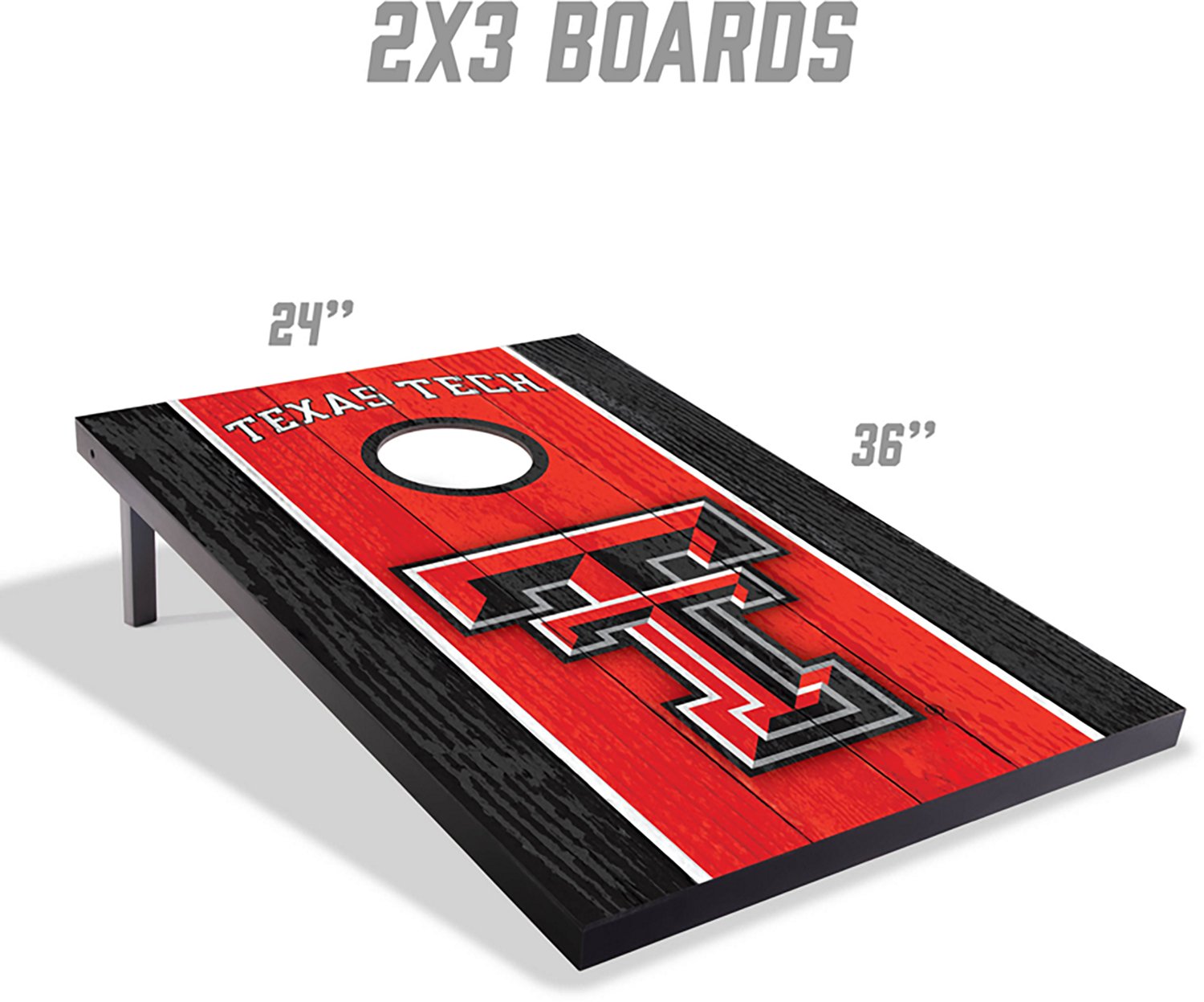 YouTheFan Texas Tech MDF 2 ft x 3 ft Cornhole Set - view number 5
