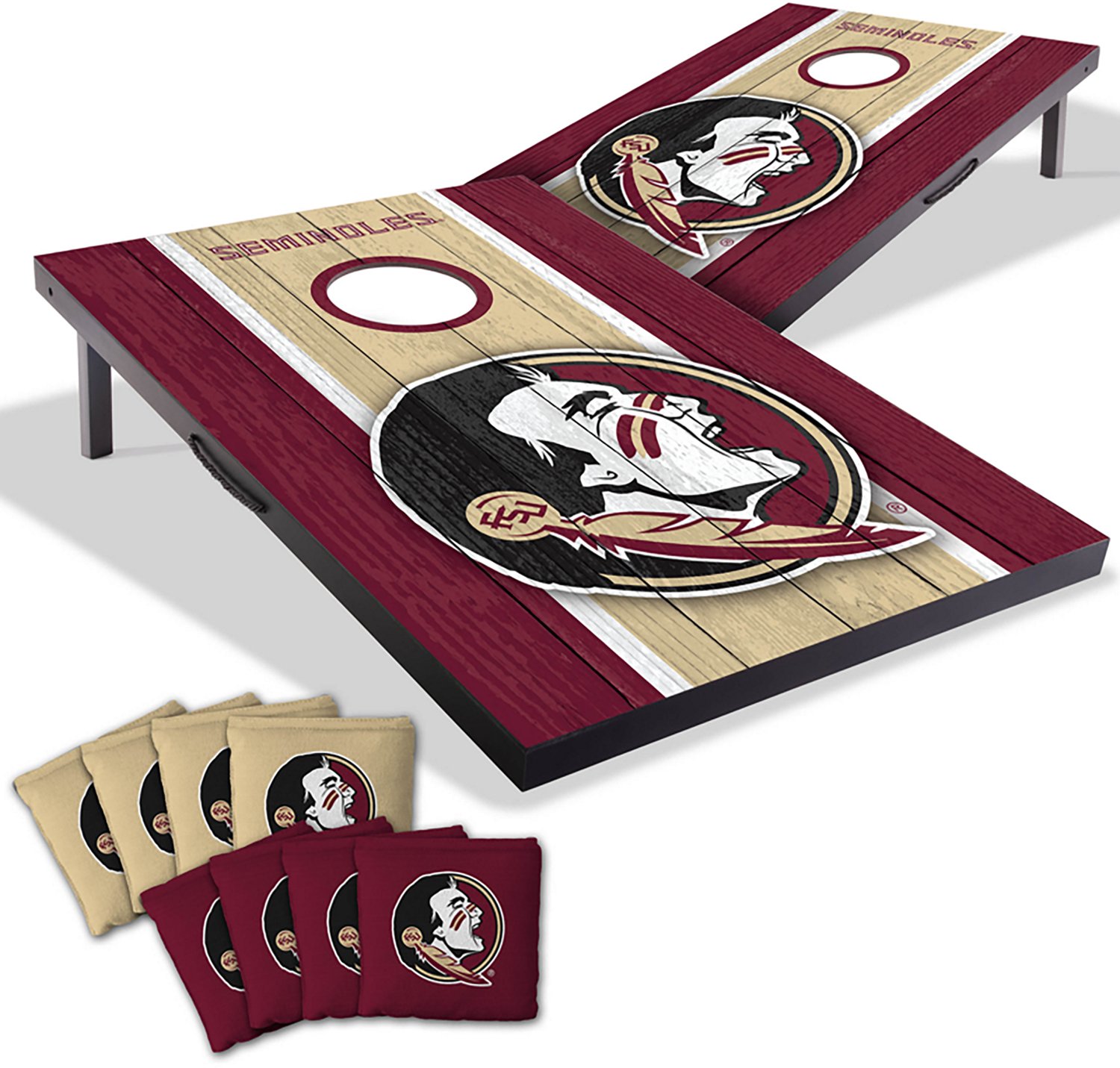 YouTheFan Florida State MDF 2 ft x 3 ft Cornhole Set