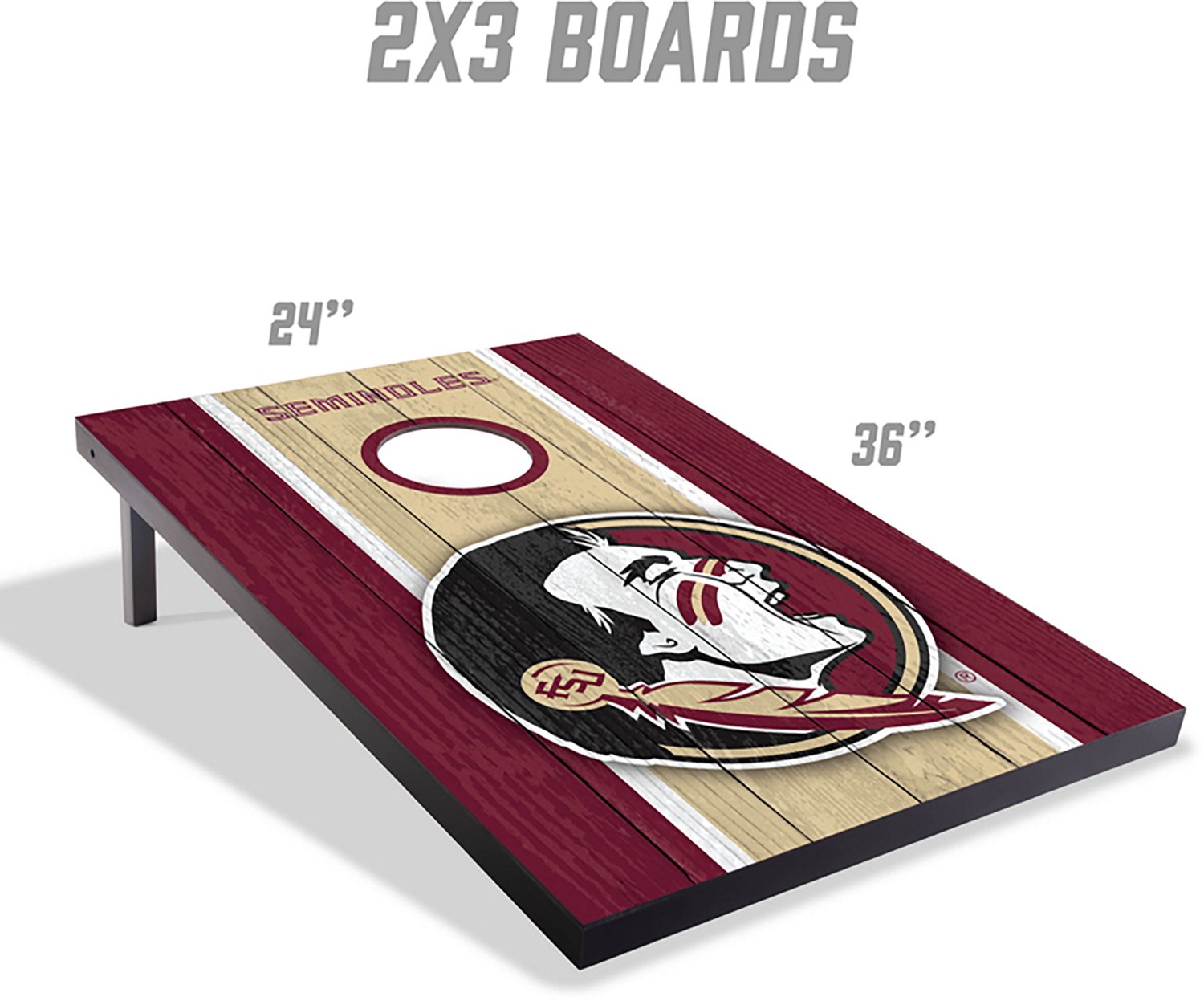 YouTheFan Florida State MDF 2 ft x 3 ft Cornhole Set - view number 5