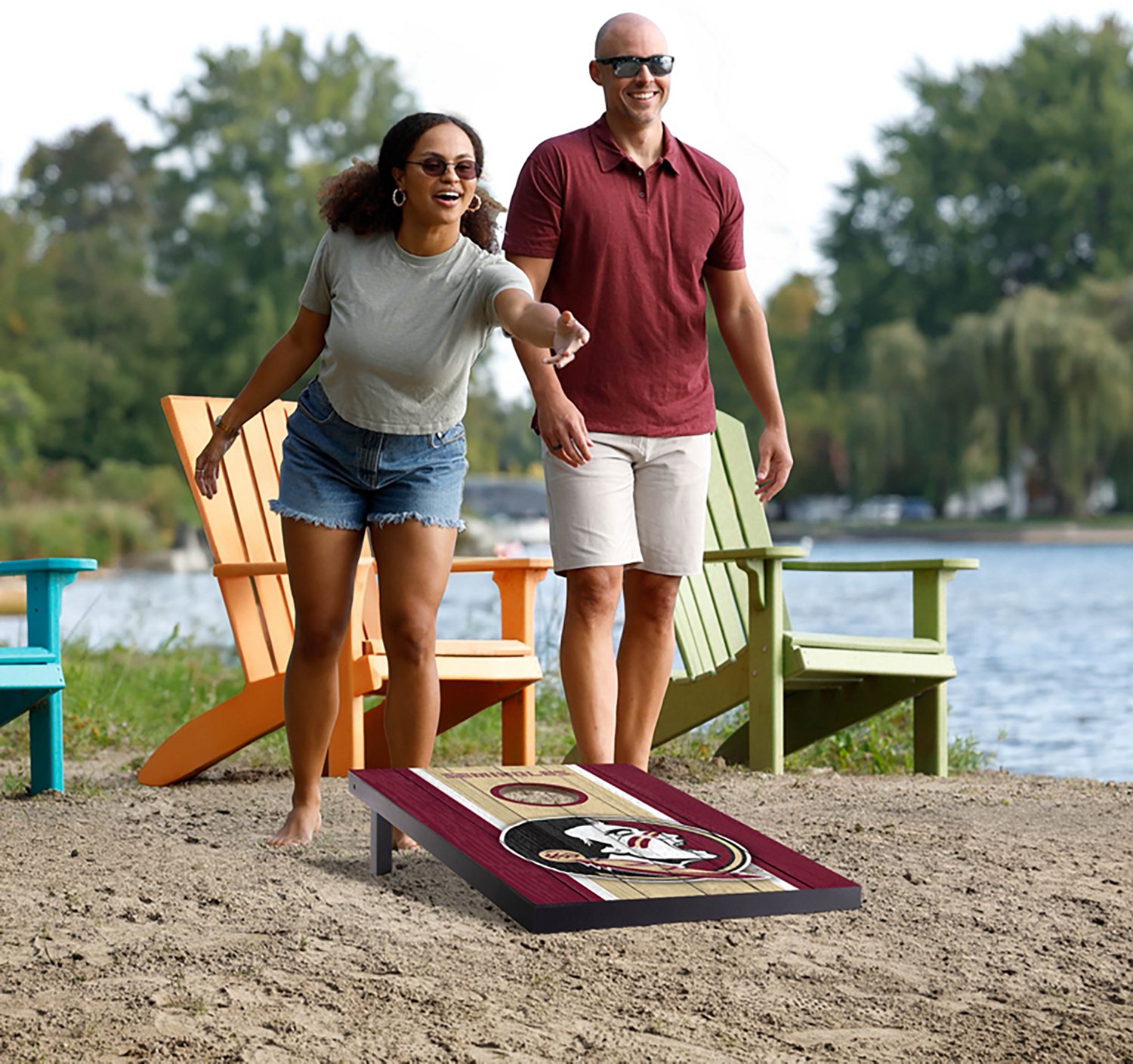 YouTheFan Florida State MDF 2 ft x 3 ft Cornhole Set - view number 6